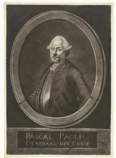 Portret van Pascal Paoli