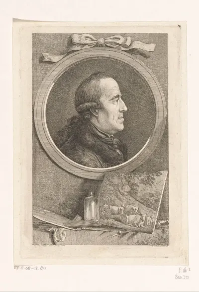 Portret van Pascha Johann Friedrich Weitsch