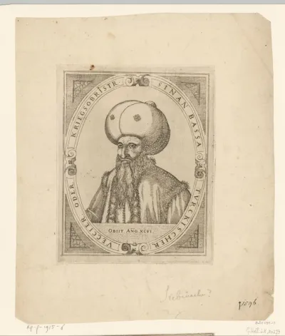 Portret van Pasha Sinan