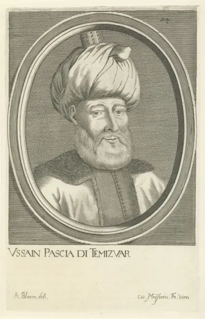 Portret van pasja Hussein van Timişoara