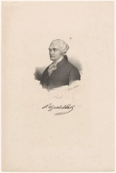 Portret van Pasquale Paoli