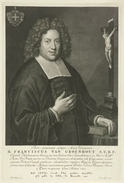 Portret van pastoor Franciscus van Groenhout