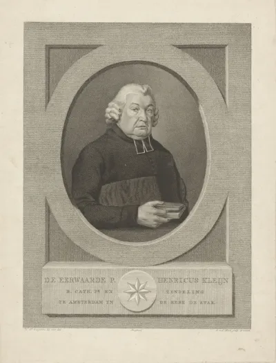 Portret van pastoor Henricus Kleyn