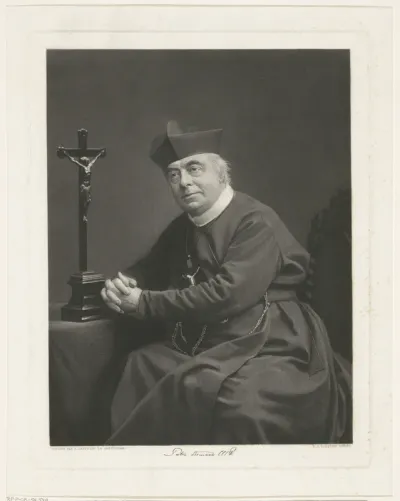 Portret van pater Bernard Hafkenscheid, volksmissionaris