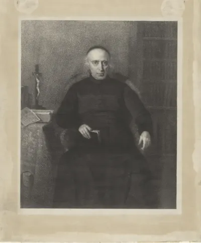 Portret van pater J. Frentrop
