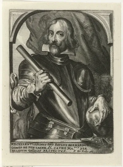 Portret van Paul-Bernard de Fontaine