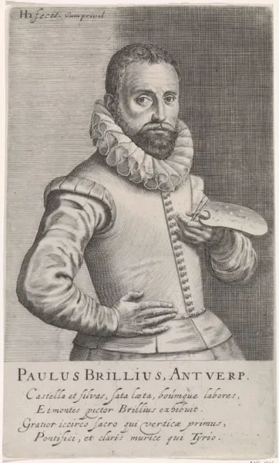 Portret van Paul Bril