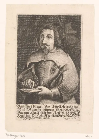Portret van Paul Buegel
