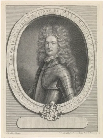Portret van Paul de Rapin de Thoyras