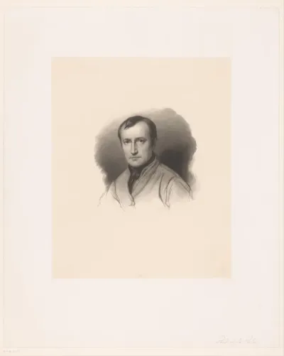 Portret van Paul Delaroche