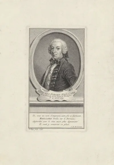 Portret van Paul Desforges-Maillard