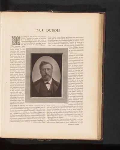 Portret van Paul Dubois