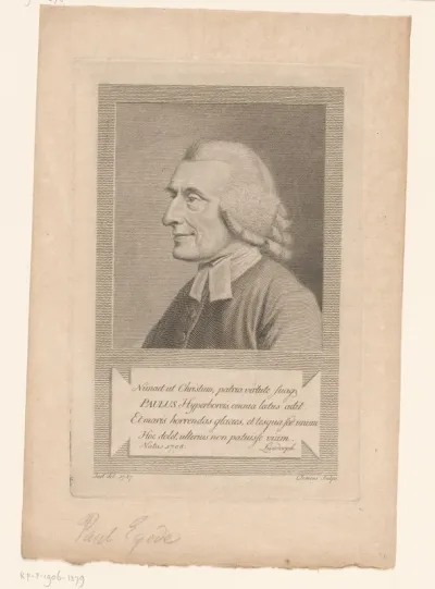 Portret van Paul Egede
