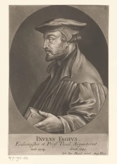 Portret van Paul Fagius