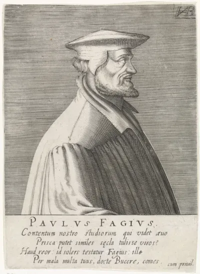 Portret van Paul Fagius