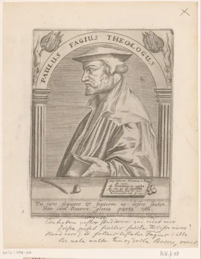 Portret van Paul Fagius