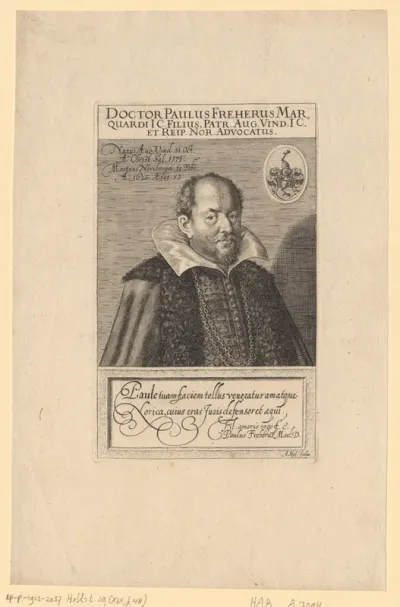 Portret van Paul Freher I