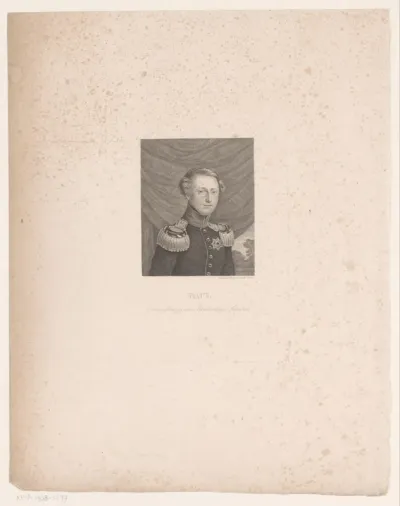 Portret van Paul Friedrich, groothertog van Mecklenburg-Schwerin