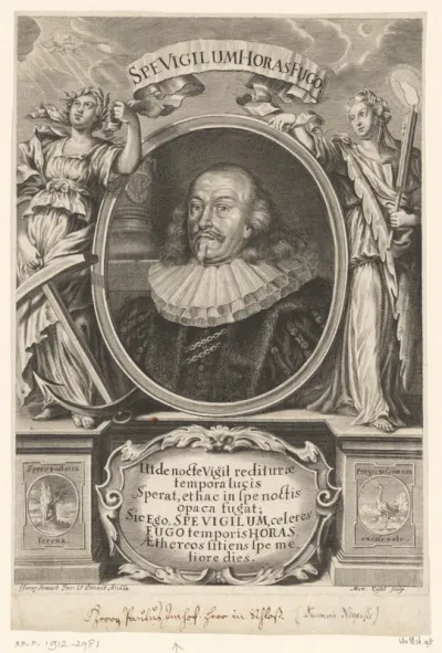 Portret van Paul Georg Imhof