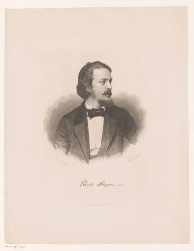 Portret van Paul Heyse