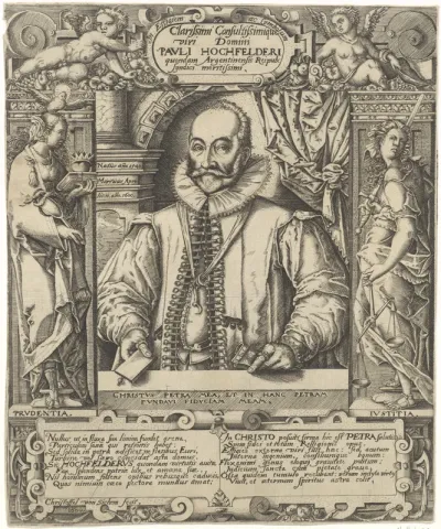 Portret van Paul Hochfelder