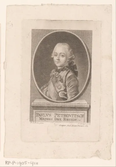 Portret van Paul I