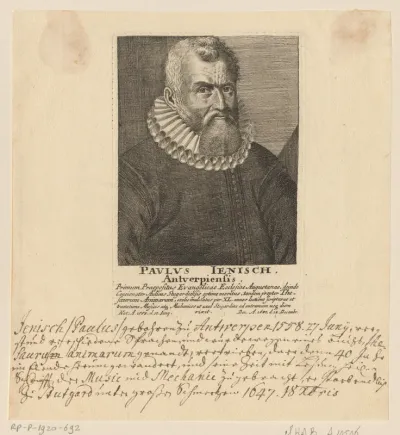 Portret van Paul Jenisch