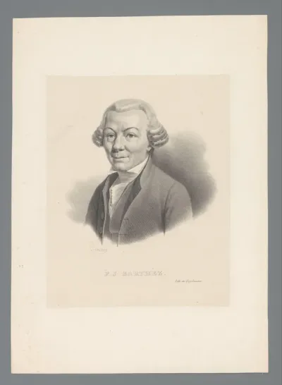 Portret van Paul Joseph Barthez