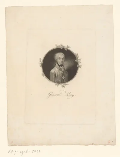 Portret van Paul Kray von Krajowa