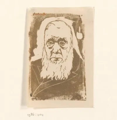 Portret van Paul Kruger