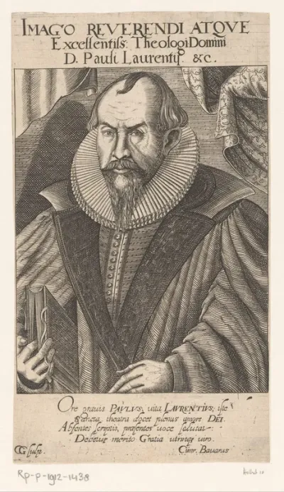 Portret van Paul Laurentius