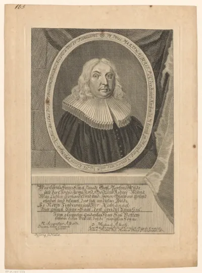 Portret van Paul Martin Alberti