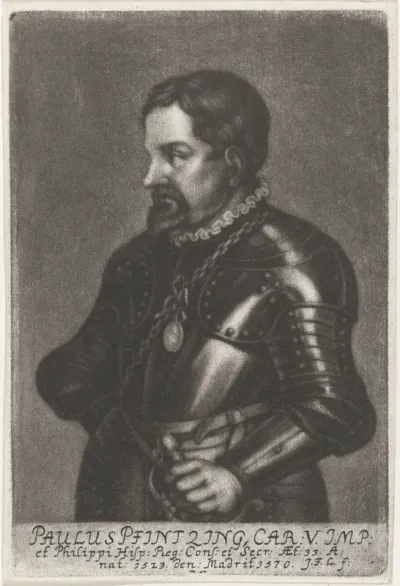 Portret van Paul Pfinzing