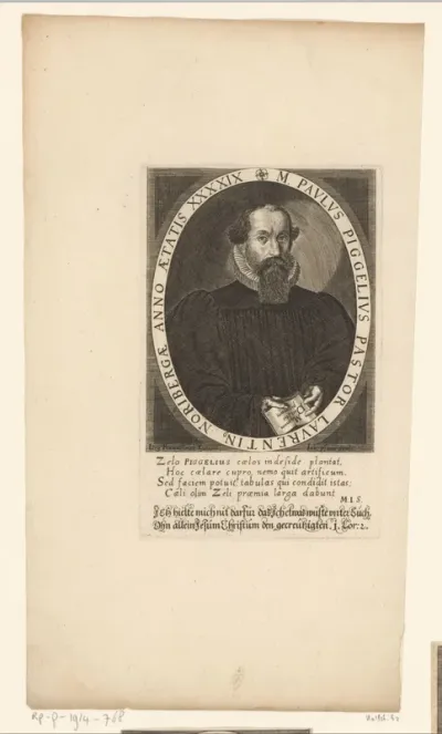 Portret van Paul Piggel