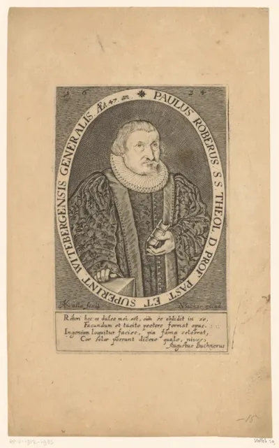 Portret van Paul Röber