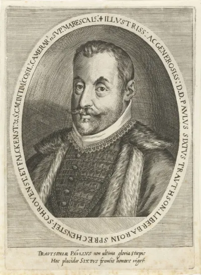 Portret van Paul Sixt graaf van Trautson