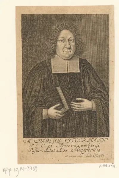 Portret van Paul Stockmann