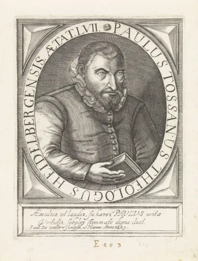 Portret van Paul Toussaint