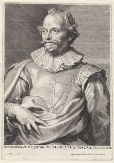 Portret van Paul van Halmale