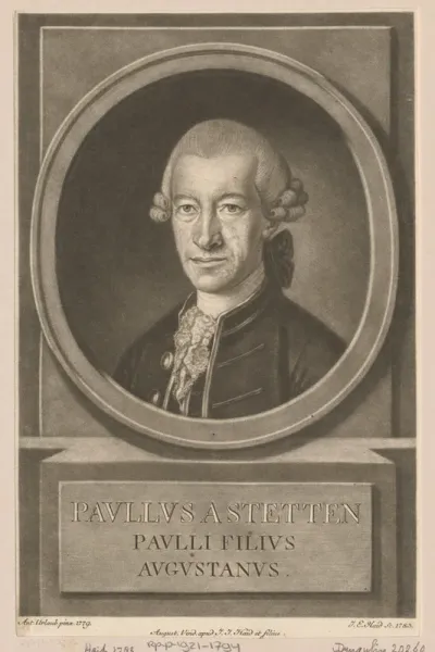 Portret van Paul van Stetten