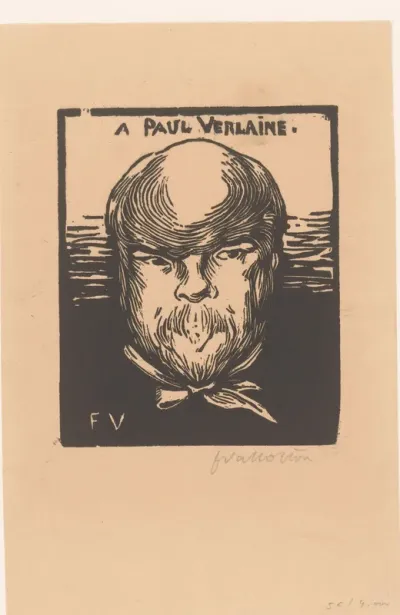 Portret van Paul Verlaine