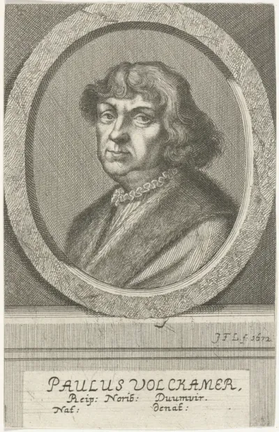 Portret van Paul Volckamer
