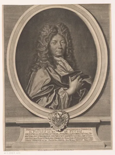 Portret van Paul von Fuchs