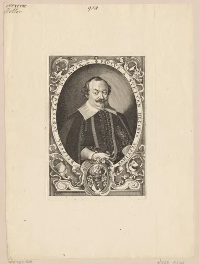 Portret van Paul von Stetten I