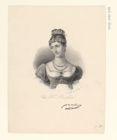 Portret van Pauline Bonaparte