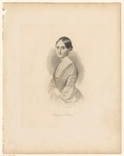 Portret van Pauline Leroux