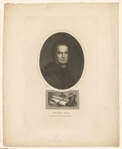 Portret van Paulo Sarpi