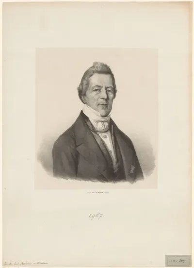 Portret van Paulus Adriaan Beelaerts van Blokland