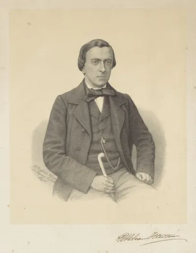Portret van Paulus Adriaan Lodewijk Arend van Ittersum