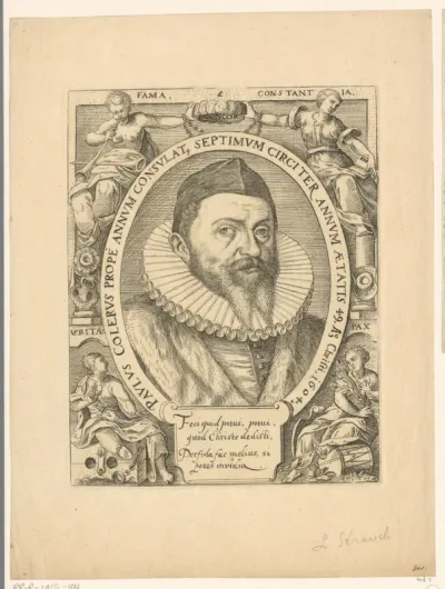 Portret van Paulus Colerus